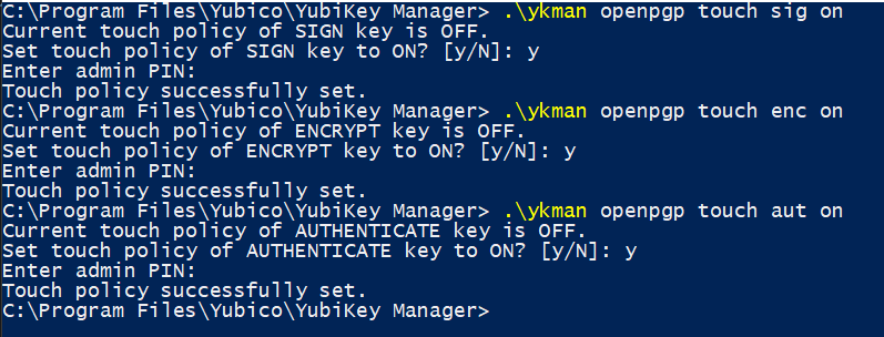 Setting up git code signing with a Yubikey – Craig Kattner – Web Developer from Somewhere